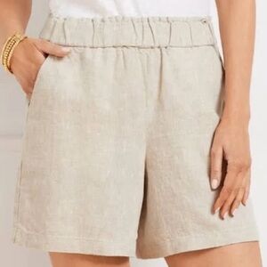 Talbots Nantucket Linen Shorts